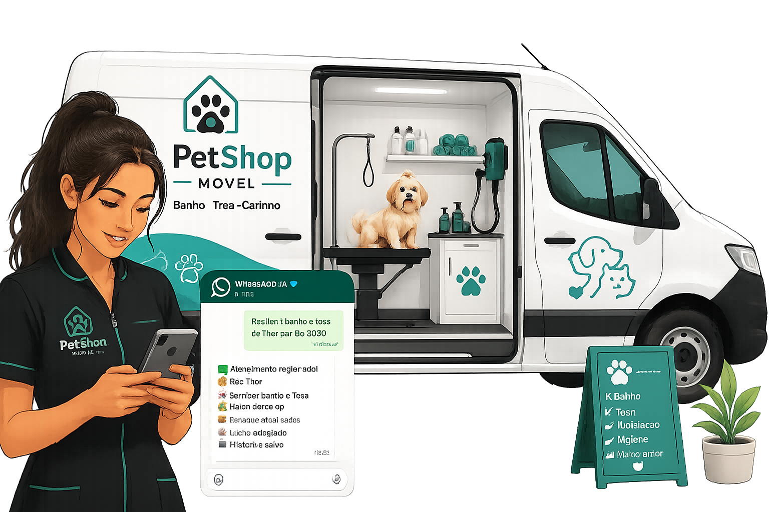 petshop móvel
